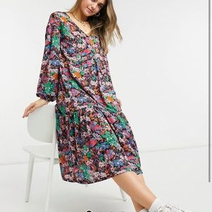ASOS midi floral dress